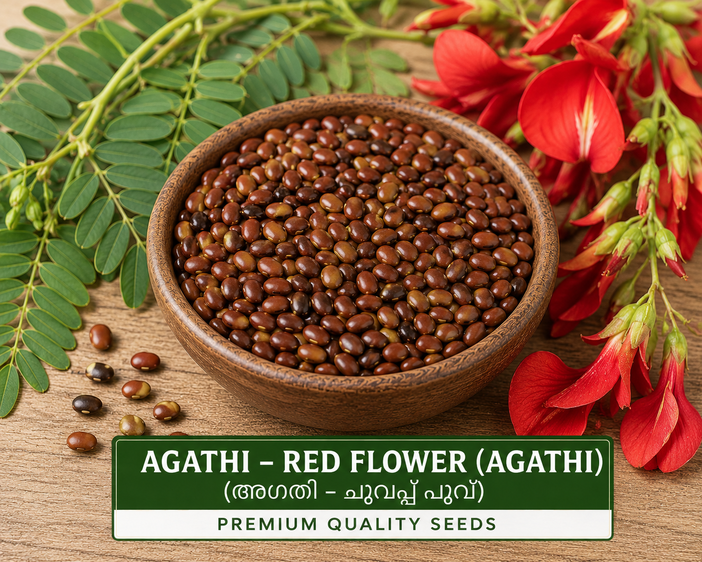 Agathi – Red Flower (Agathi)