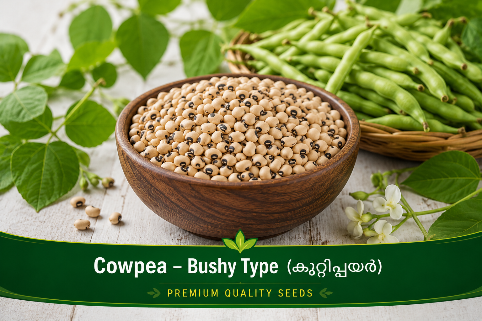 Cowpea – Bushy Type (കുറ്റിപ്പയർ)