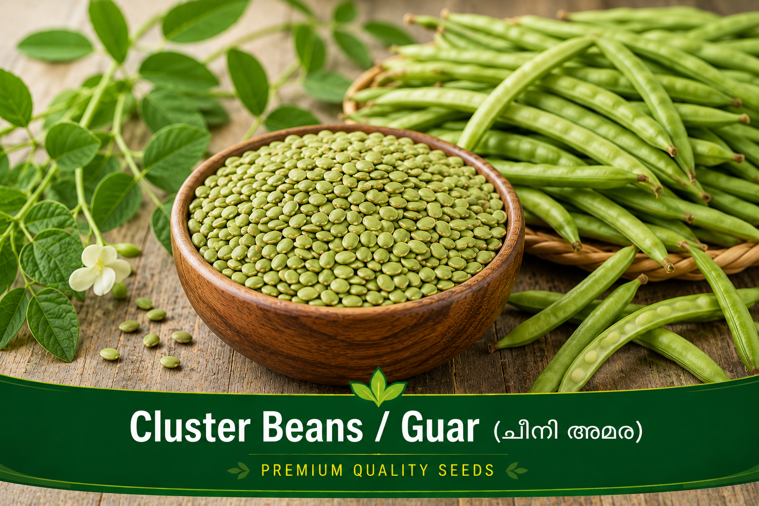 Cluster Beans / Guar (ചീനി അമര)
