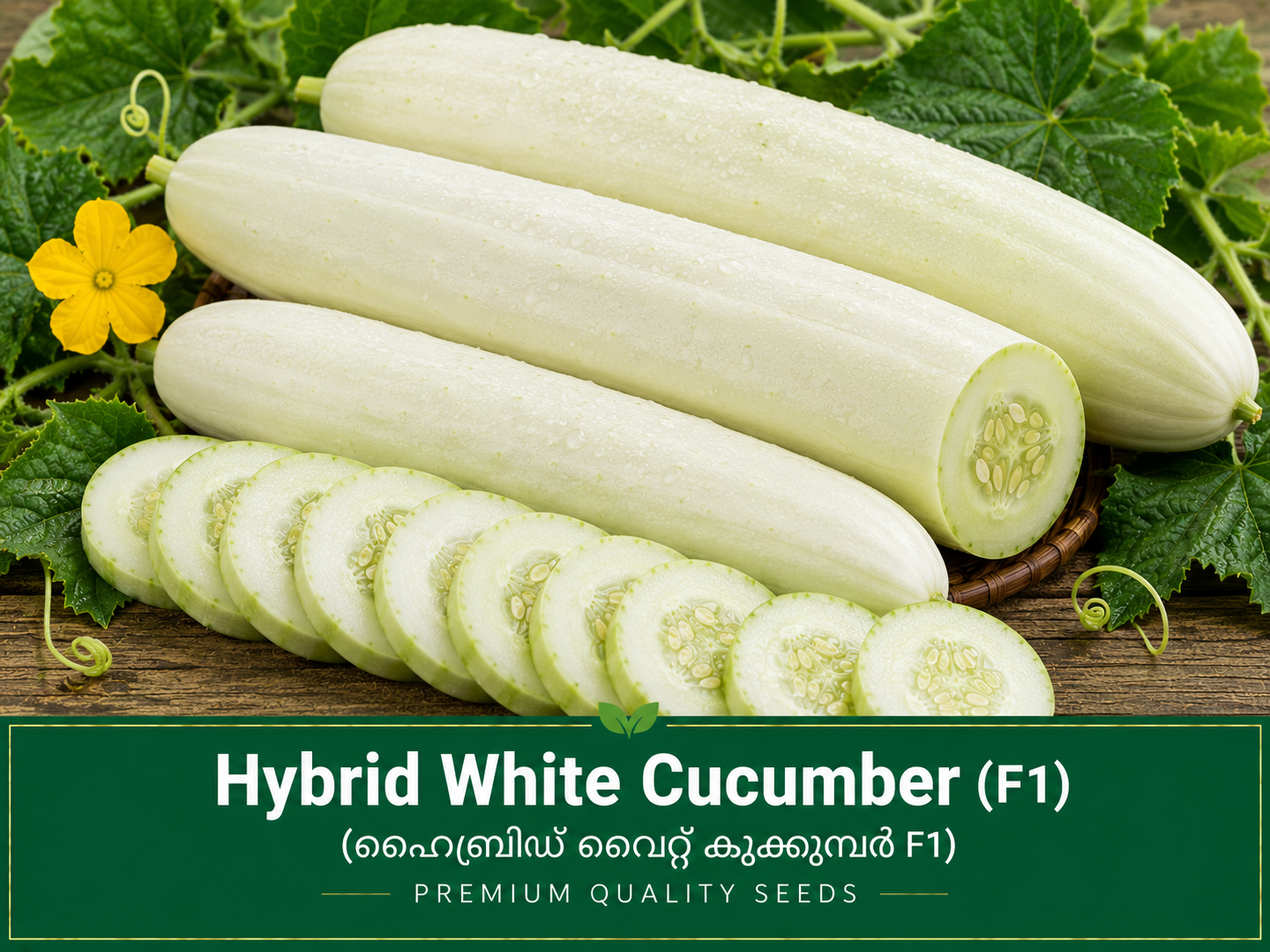 Hybrid White Cucumber (F1)