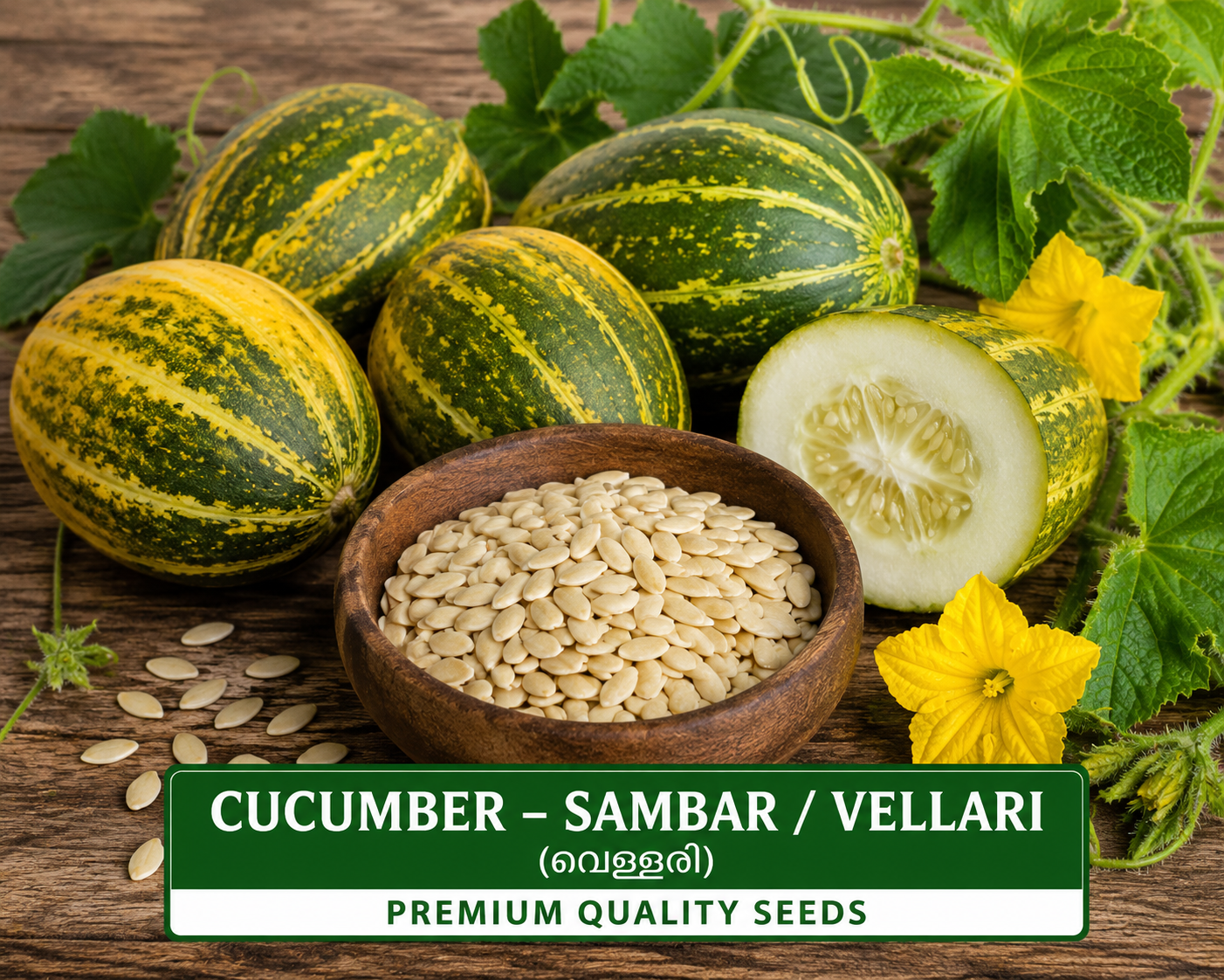 Cucumber – Sambar / Vellari (വെള്ളരി)